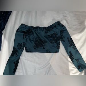 Windsor Crop floral Crop Top